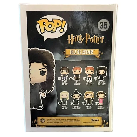 NWOT Funko Pop Harry Potter 35 Bellatrix Lestrange Collectible Vinyl Figure - Picture 3 of 7